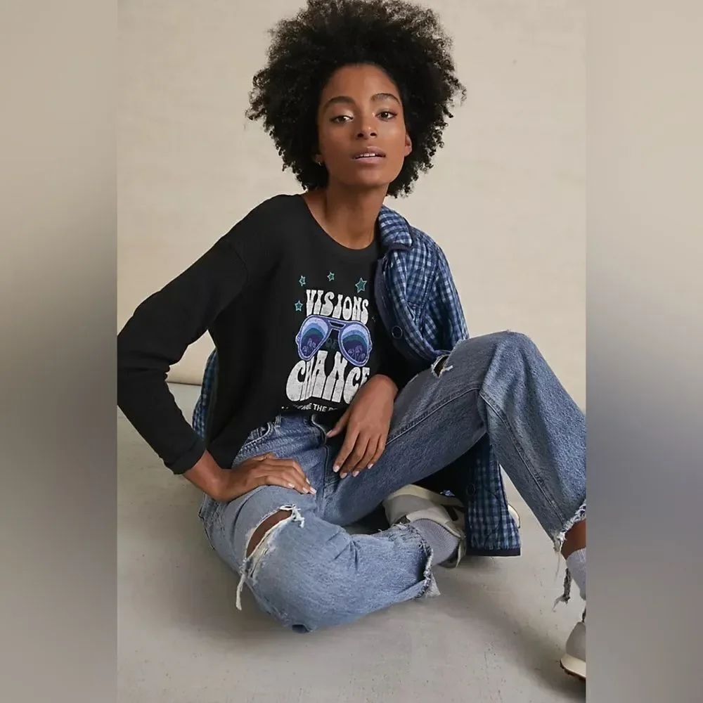 Anthro Sharlene Perkins Visions Of Change Top